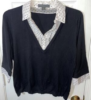 Josephine Chaus Layered Look Sweater XL